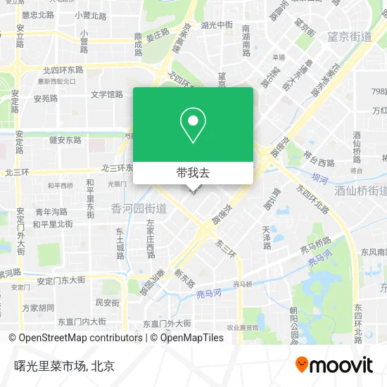 曙光里菜市场地图
