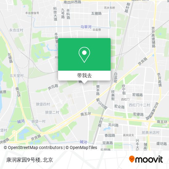 康润家园9号楼地图
