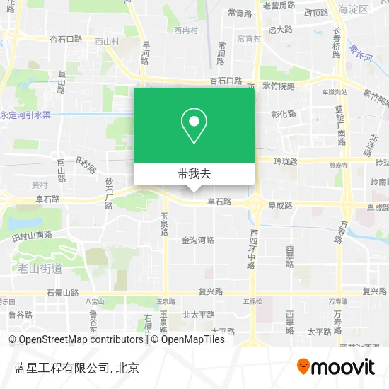 蓝星工程有限公司地图