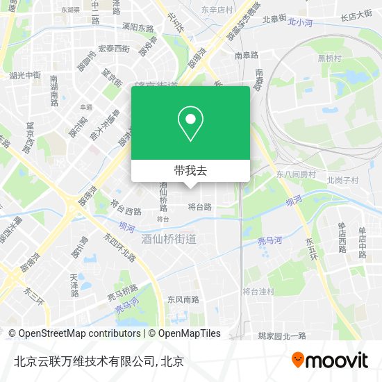 北京云联万维技术有限公司地图