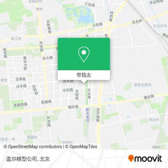 盖尔模型公司地图
