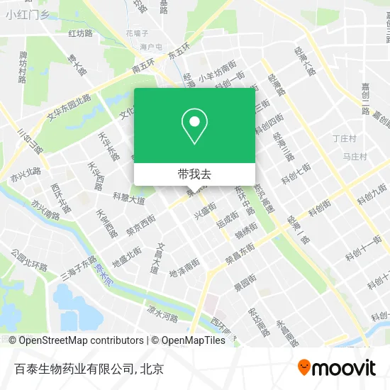 百泰生物药业有限公司地图