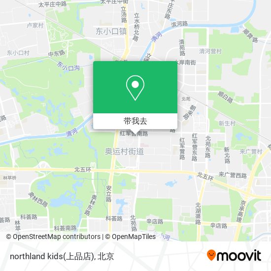 northland kids(上品店)地图