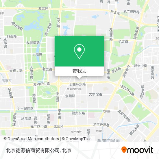 北京德源信商贸有限公司地图