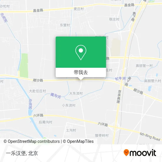 一乐汉堡地图