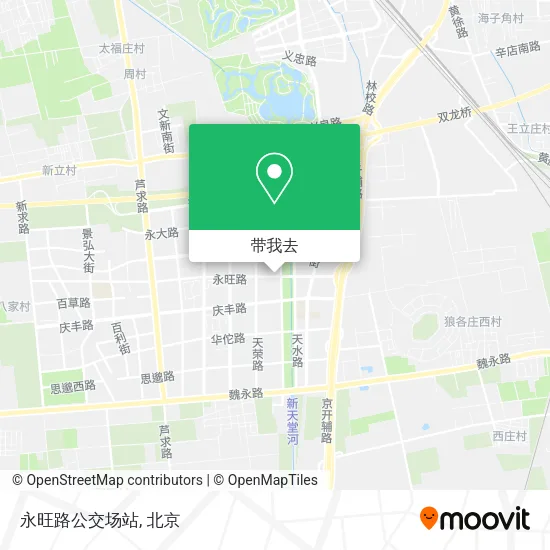 永旺路公交场站地图