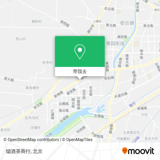 烟酒茶商行地图