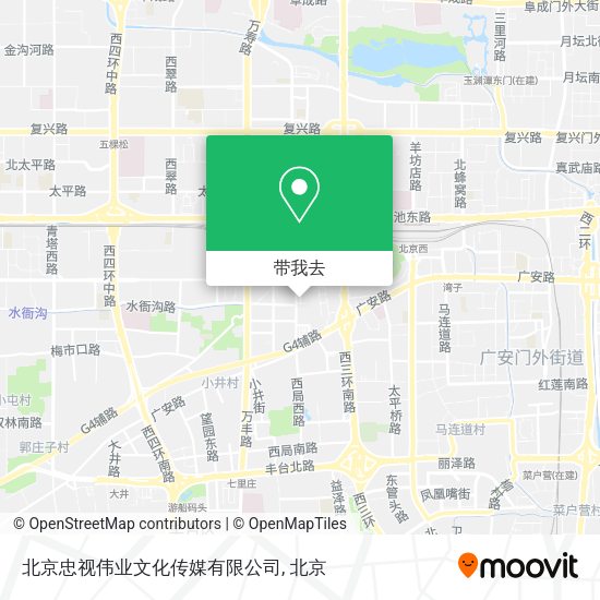 北京忠视伟业文化传媒有限公司地图