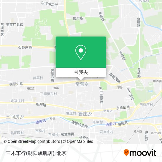 三木车行(朝阳旗舰店)地图