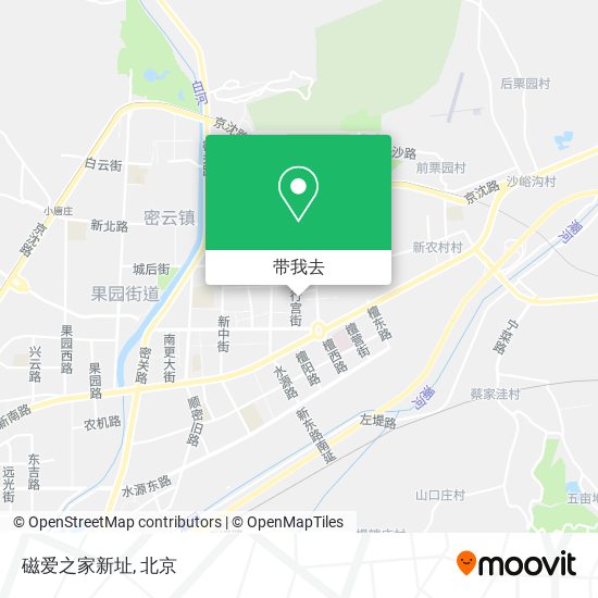 磁爱之家新址地图