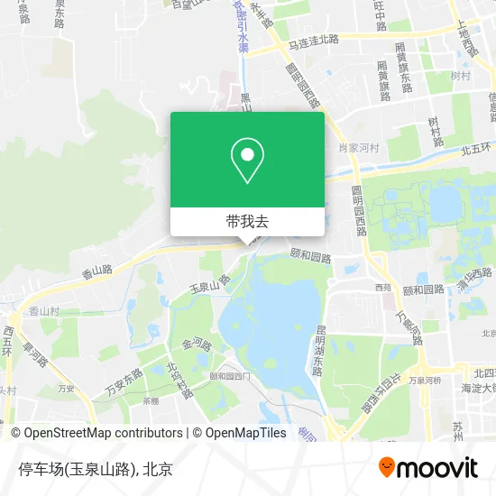 停车场(玉泉山路)地图