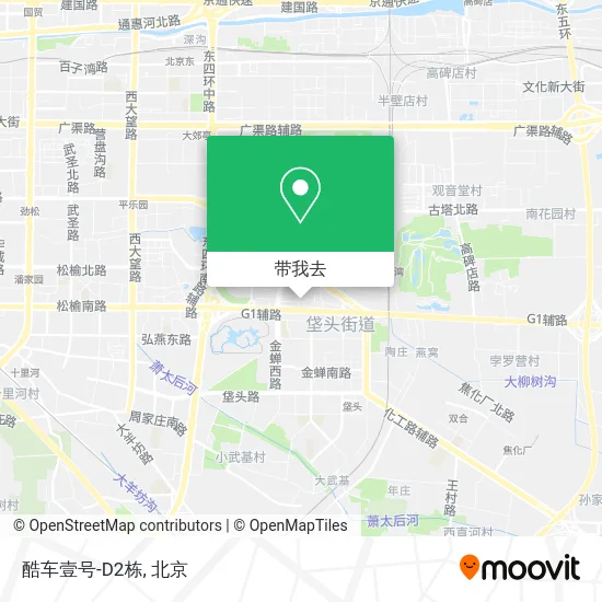 酷车壹号-D2栋地图