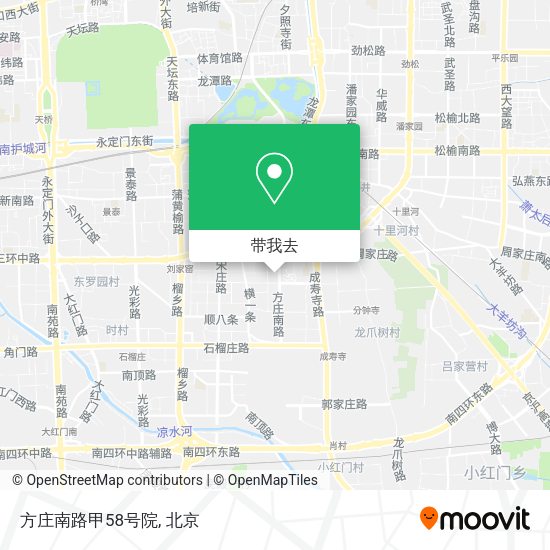 方庄南路甲58号院地图