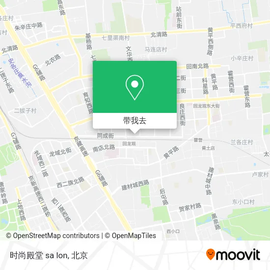 时尚殿堂 sa lon地图