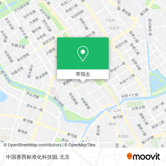 中国赛西标准化科技园地图