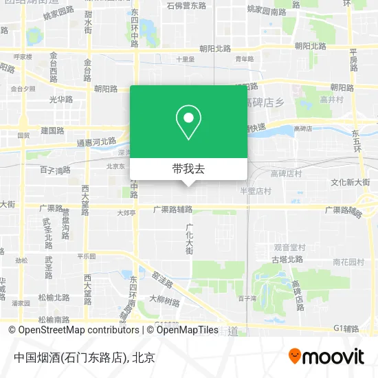 中国烟酒(石门东路店)地图