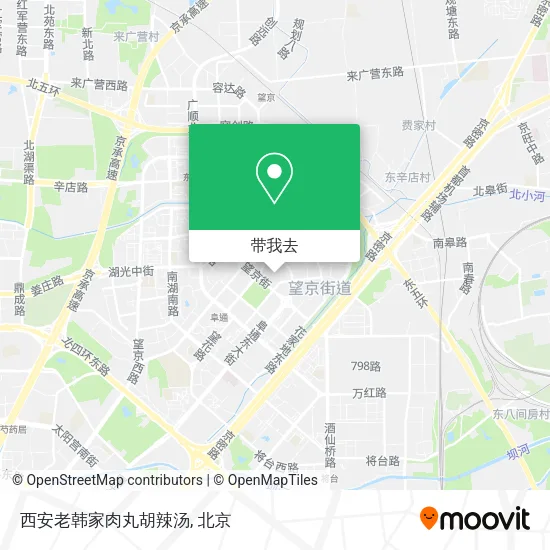 西安老韩家肉丸胡辣汤地图