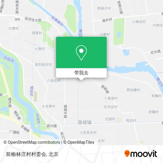 前榆林庄村村委会地图