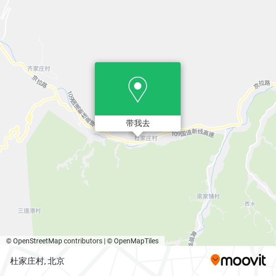 杜家庄村地图