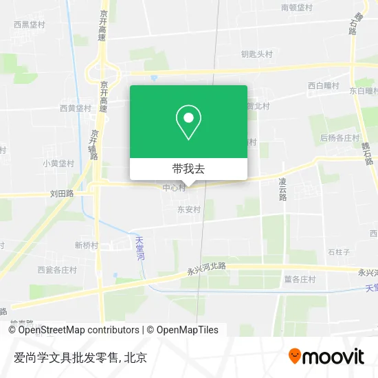 爱尚学文具批发零售地图