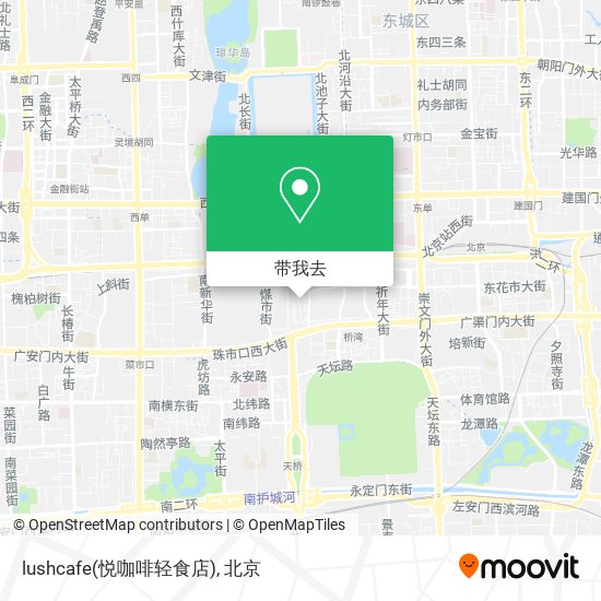 lushcafe(悦咖啡轻食店)地图