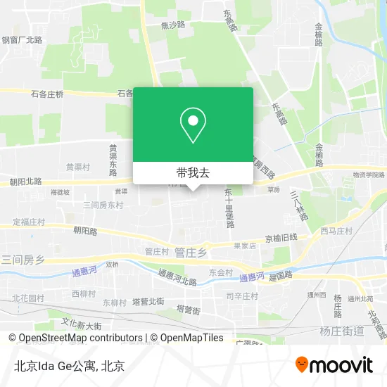 北京Ida Ge公寓地图
