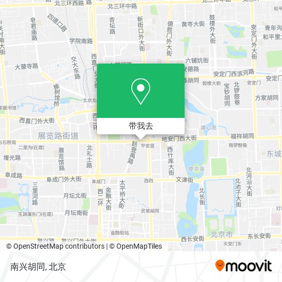 南兴胡同地图