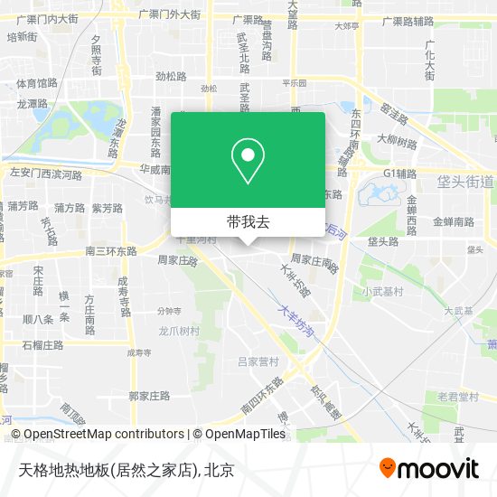 天格地热地板(居然之家店)地图