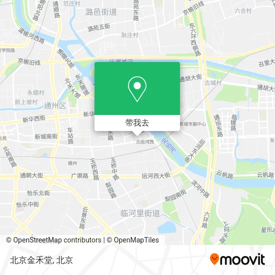 北京金禾堂地图
