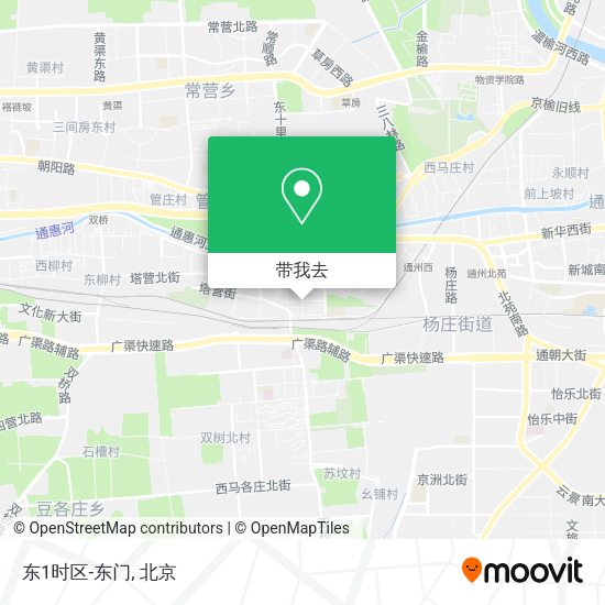 东1时区-东门地图
