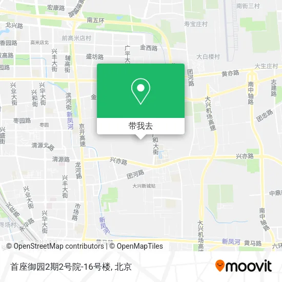 首座御园2期2号院-16号楼地图
