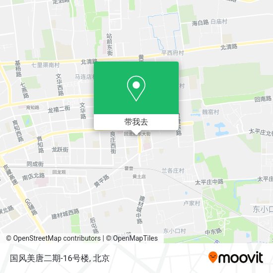 国风美唐二期-16号楼地图