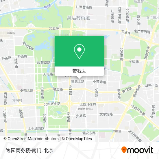 逸园商务楼-南门地图