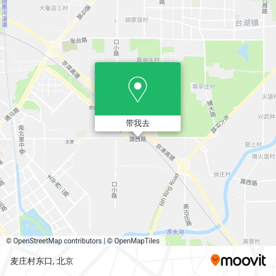 麦庄村东口地图