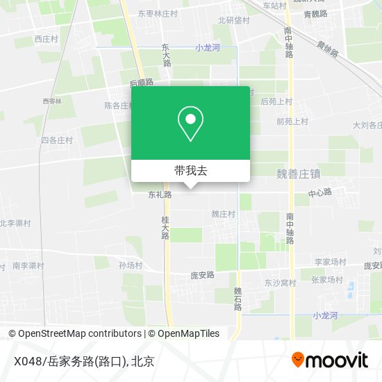X048/岳家务路(路口)地图