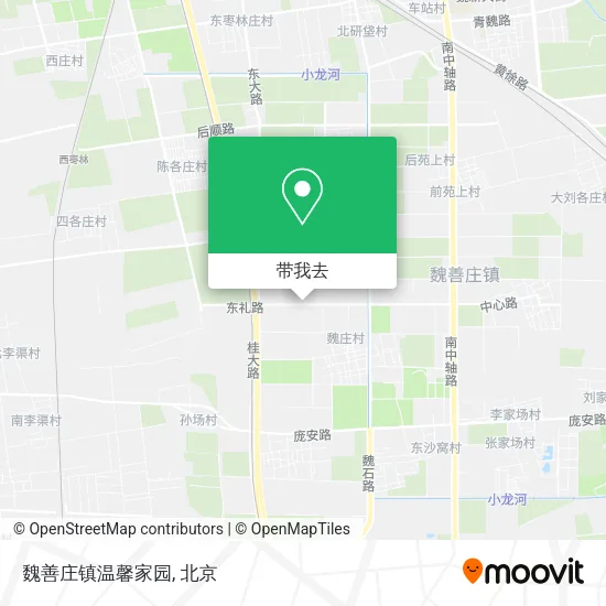 魏善庄镇温馨家园地图