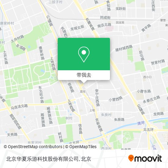 北京华夏乐游科技股份有限公司地图