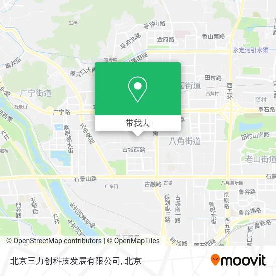 北京三力创科技发展有限公司地图