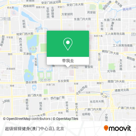 超级猩猩健身(澳门中心店)地图