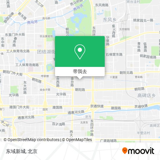 东域新城地图