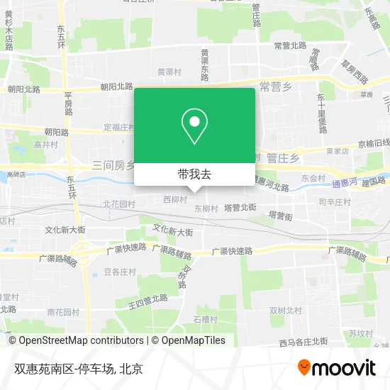 双惠苑南区-停车场地图