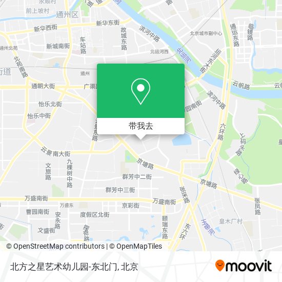 北方之星艺术幼儿园-东北门地图