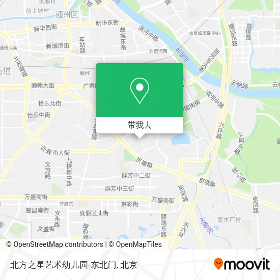 北方之星艺术幼儿园-东北门地图