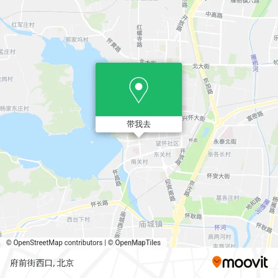 府前街西口地图