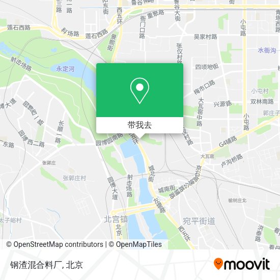 钢渣混合料厂地图