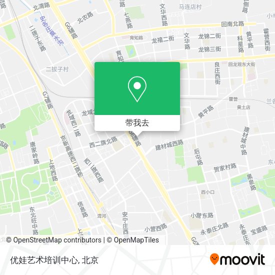 优娃艺术培训中心地图