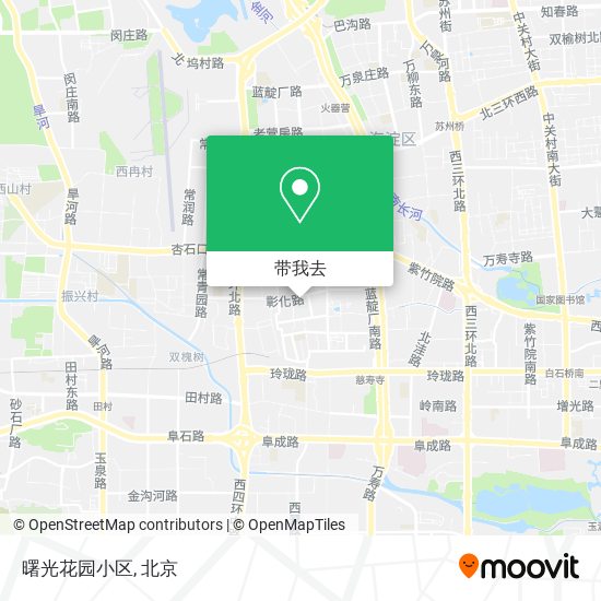 曙光花园小区地图