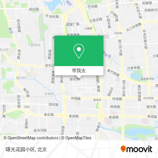 曙光花园小区地图