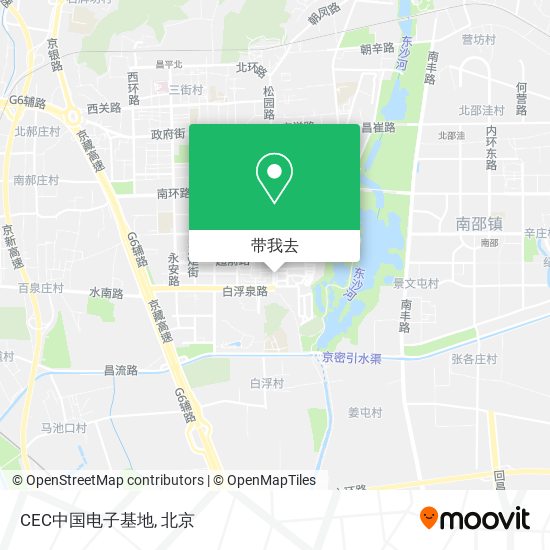 CEC中国电子基地地图