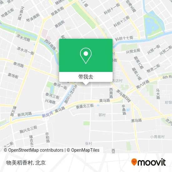 物美稻香村地图